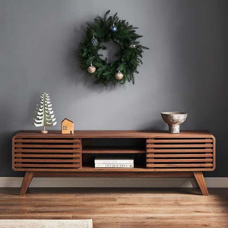 Furnishiaa Solid Sheesham Wood TV Unit for Home - Furnishiaa -  -